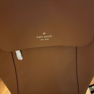 Leather Kate spade Lena backpack
